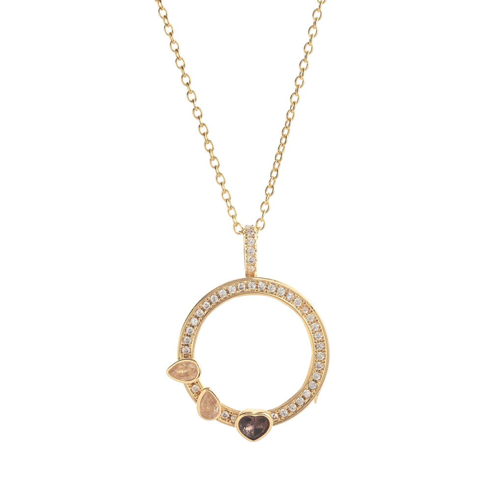 Medalhão G Loquet  Coração Lumi