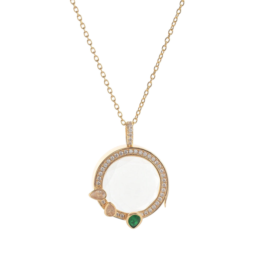 Medalhão G Loquet  Coração Lumier