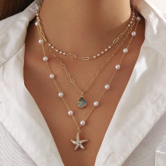 Colar Stellina 3 peças