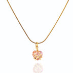 Colar Pink Heart