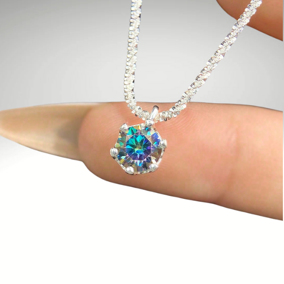 Colar Diamante Moissanite Giardino LolitaGlow