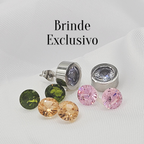 Colar Cloé Prateado + Brinde