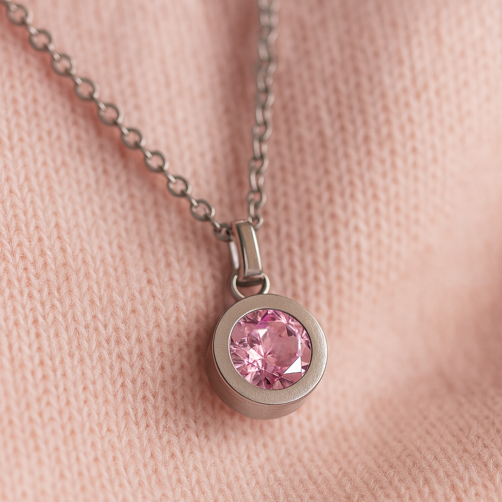 Colar Cloé Prateado + Brinde