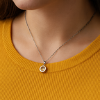 Colar Cloé Prateado + Brinde