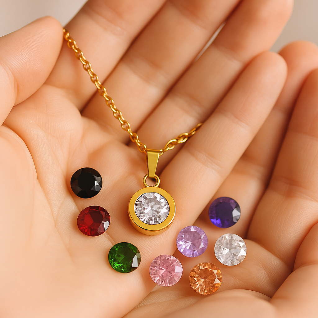 Colar Cloé Dourado + Brinde