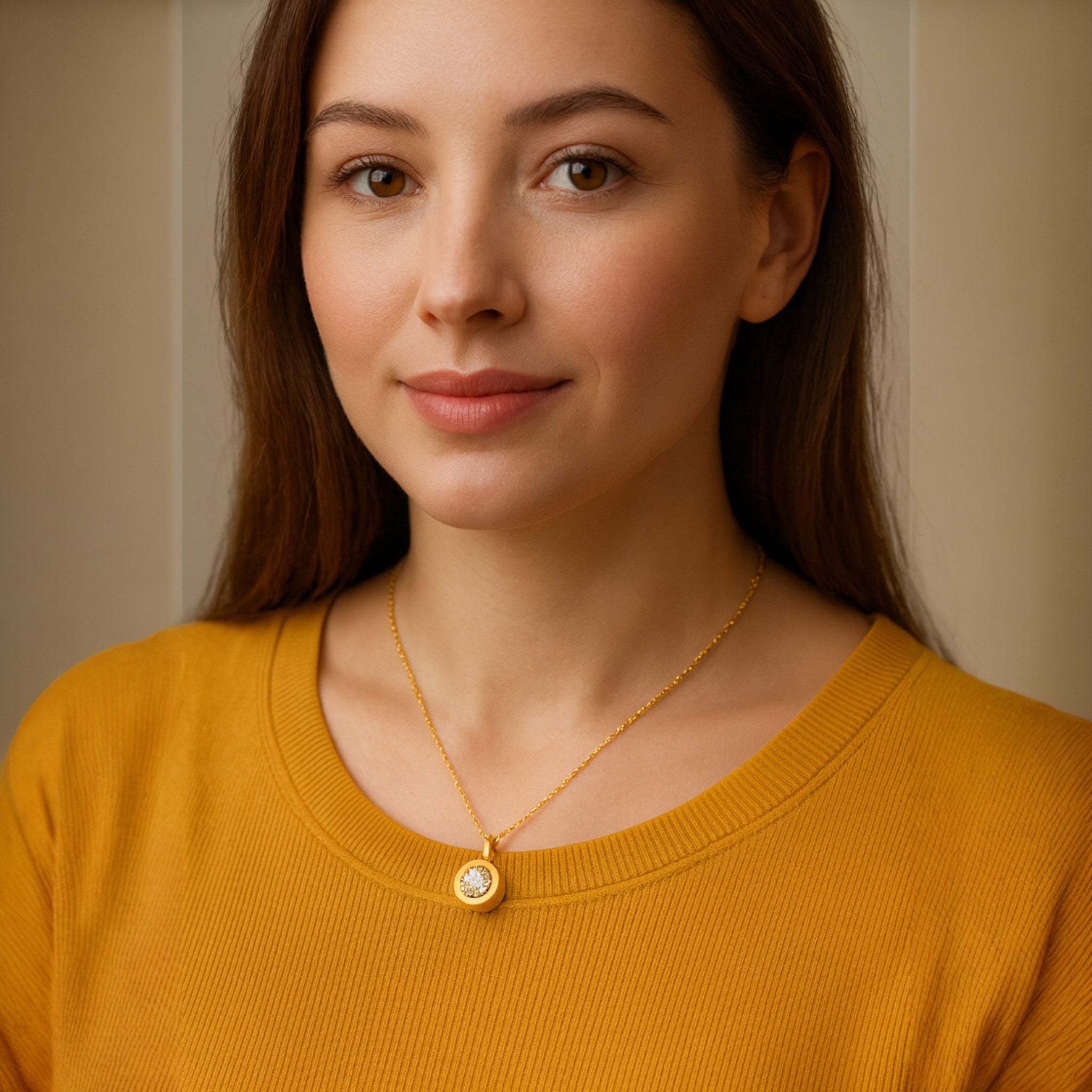 Colar Cloé Dourado + Brinde