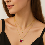 Colar Vivy Dourado 2 peças
