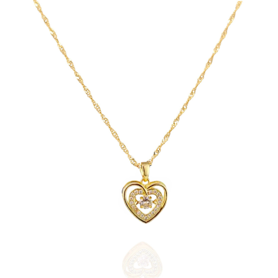 Colar Golden Amour
