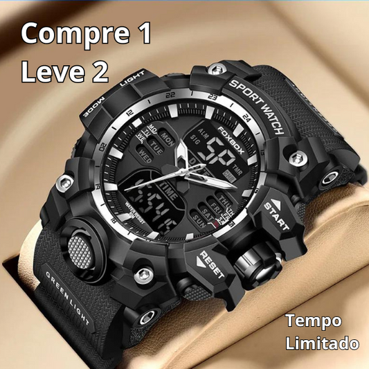 Compre 1 e Leve 2 Relógio Sport Watch Militar