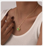 Colar Bloom Belle Green
