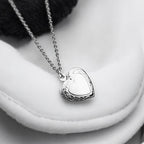 Colar Relicário Amor Eterno com 2 fotos