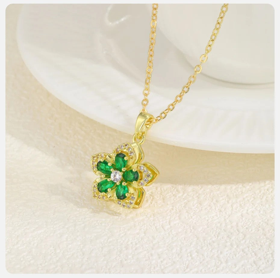 Colar Bloom Belle Green