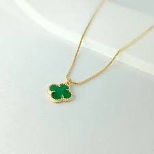 Colar Trevo Gold lucky