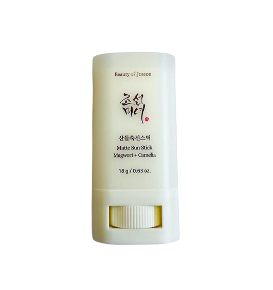 Protetor Solar Bastão Beauty of Joseon Matte Sun Stick - mugwort+camelia 18g