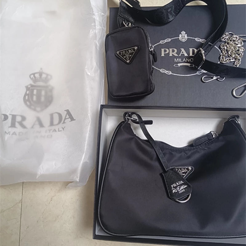 Bolsa Inspiração Prada Ri Edition - LolitaGlow