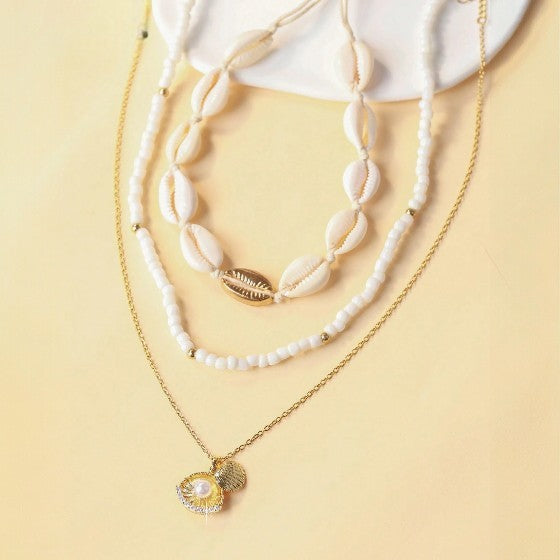 Colar Golden Shell