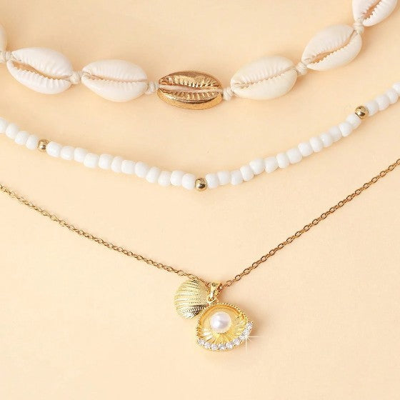 Colar Golden Shell