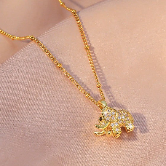 Colar Lucky Elefant Dourado