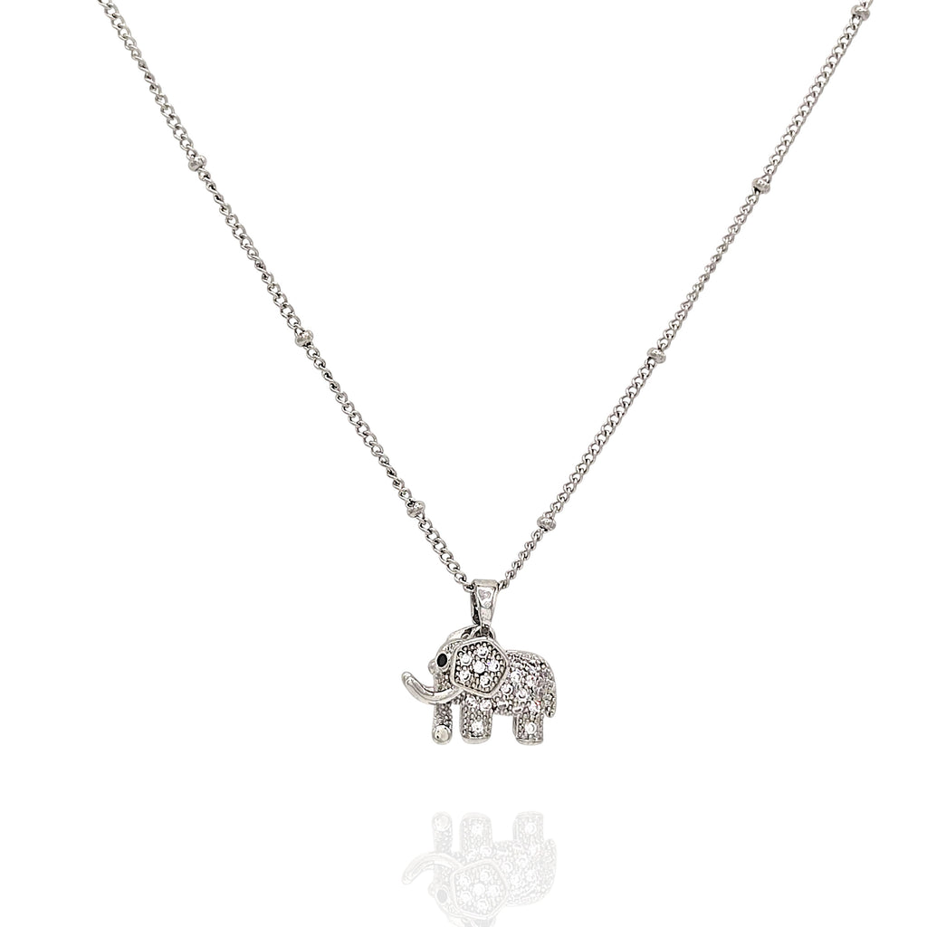 Colar Lucky Elefant Prateado