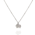 Colar Lucky Elefant Prateado