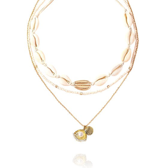 Colar Golden Shell